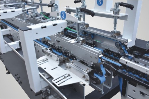 糊盒機預(yù)折部